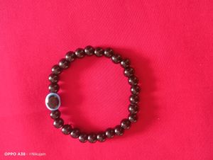 Black Pearl With One Evil Eye Bracelet