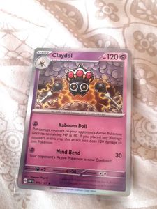 Claydol Pokemon Card (Original)
