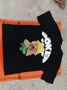 Poker Face Bear T-Shirt