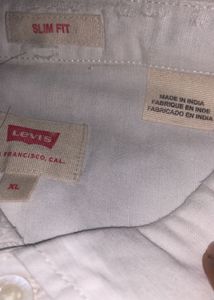 Levi’s White Linen Shirts