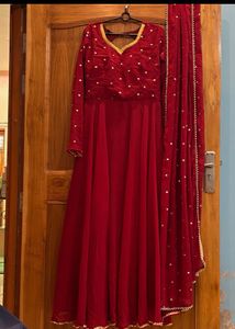 Elegant Maroon Kurta Set