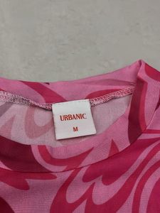 Pink Patterned T-Shirt