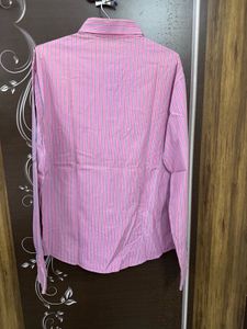 Men’s Striped Pink Shirt