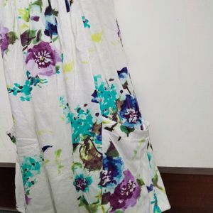 Beautiful Zara Branded Dress 🤍💚🧡