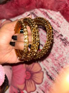 Golden Bangle Set