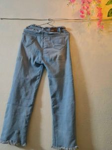 Light Sky-blue Fully Stretchable Jeans
