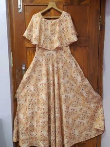 Floral Cape Dress