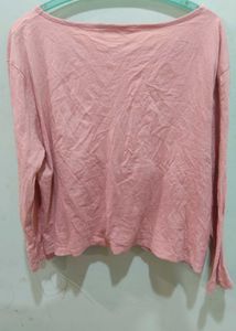 Pink Zudio Long Sleeve Top