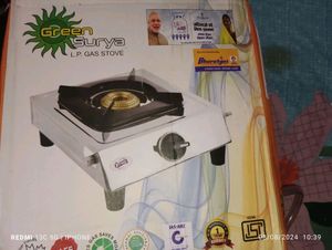Gas Stove With Pipe &amp; Regulator