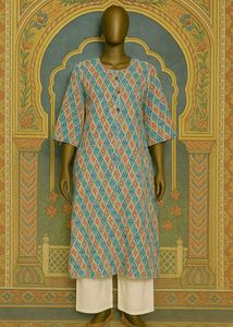 🇳🇿💫❤️ Beautiful Printed Cotton Kurta