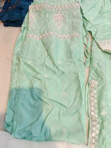 Mint  Kurta Set (Minor Issue)