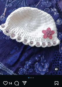 Handmade Crochet Baby Beanie