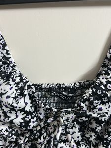 Floral Print Crop Top