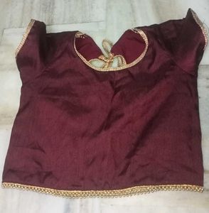 Maroon Lengha Choli Set