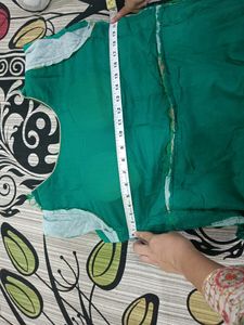 Art Silk Wedding Gown