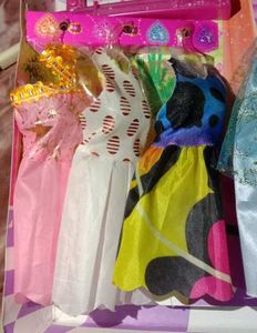 Beauty Doll Set (Clothes + Baby + Swing)