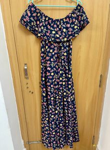 Nuon By Westside Floral Off Shoulder Dress