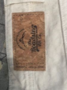 Cream Denim Jeans