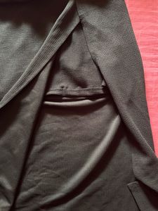 Slit Black Skirt