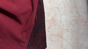 Burgundy Lace Cocktail Dress🩷📌❤️