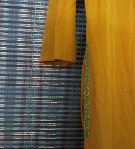 Mustard Yellow Kurti