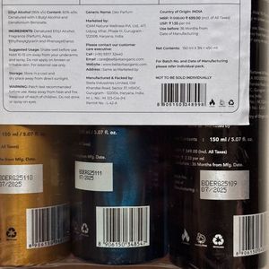BELLAVITA Luxury Deo Collection Pack Of 3