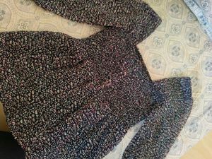 Floral Square Neck Top
