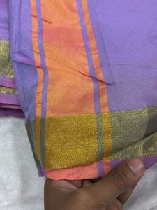 Elegant Purple Ethnic Saree