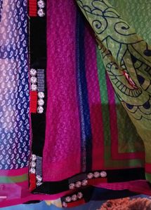Multi Coloured Saree