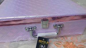 Lilac And Pink Quilted Bangle Box