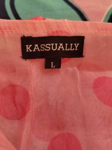 Pink Polka Dot Top
