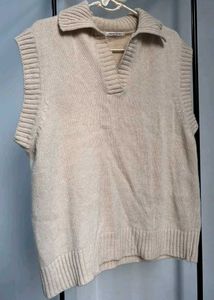 Cream Vest