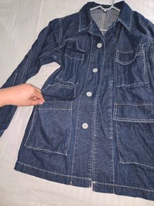 Denim Jacket with Pockets bust 36_38
