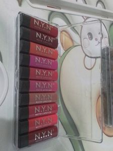 New Matte Lipstick Multicolour Each Box In 10shade