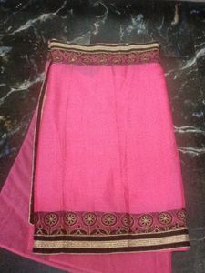 Pink Ethnic Skirt