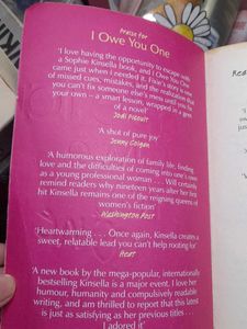 I Owe You One By Sophie Kinsella