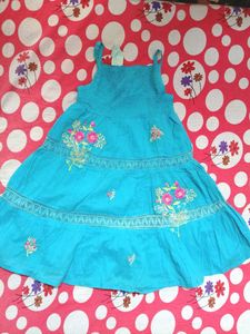 Kids Frock - Embroidered