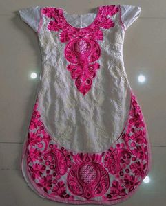 Pink Embroidered Top