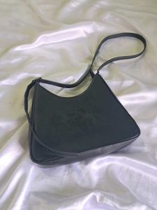 Leather Black Sling Bag