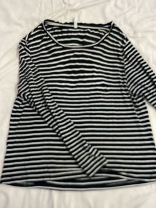 Striped Long Sleeve Top
