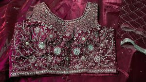 New Jimmi Choo Crop Top And Skirt With Dupatta