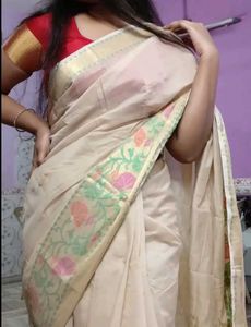 Elegant Floral Saree