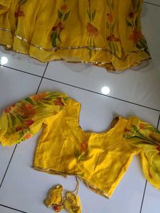 Haldi Lehenga Choli