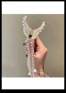 Pearl Studied Clutch/claw/butterfly