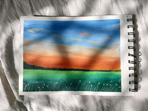Acylic Painting On Paper