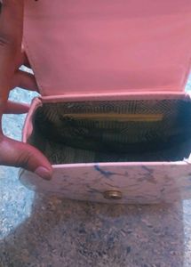 Shineable Round Shape Handbag