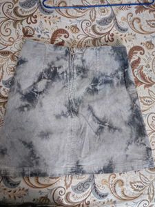 Tie-dye Mini Skirt