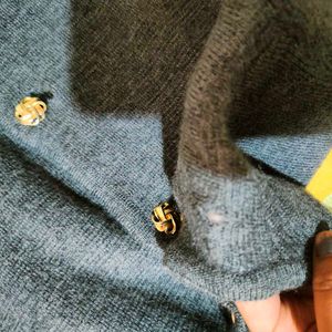 Elegant Grey Cardigan