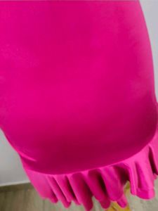 Stylish Pink Mini Dress