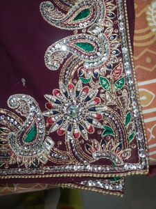 Sequence Work Saree